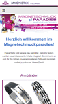 Mobile Screenshot of magnetschmuckparadies.de